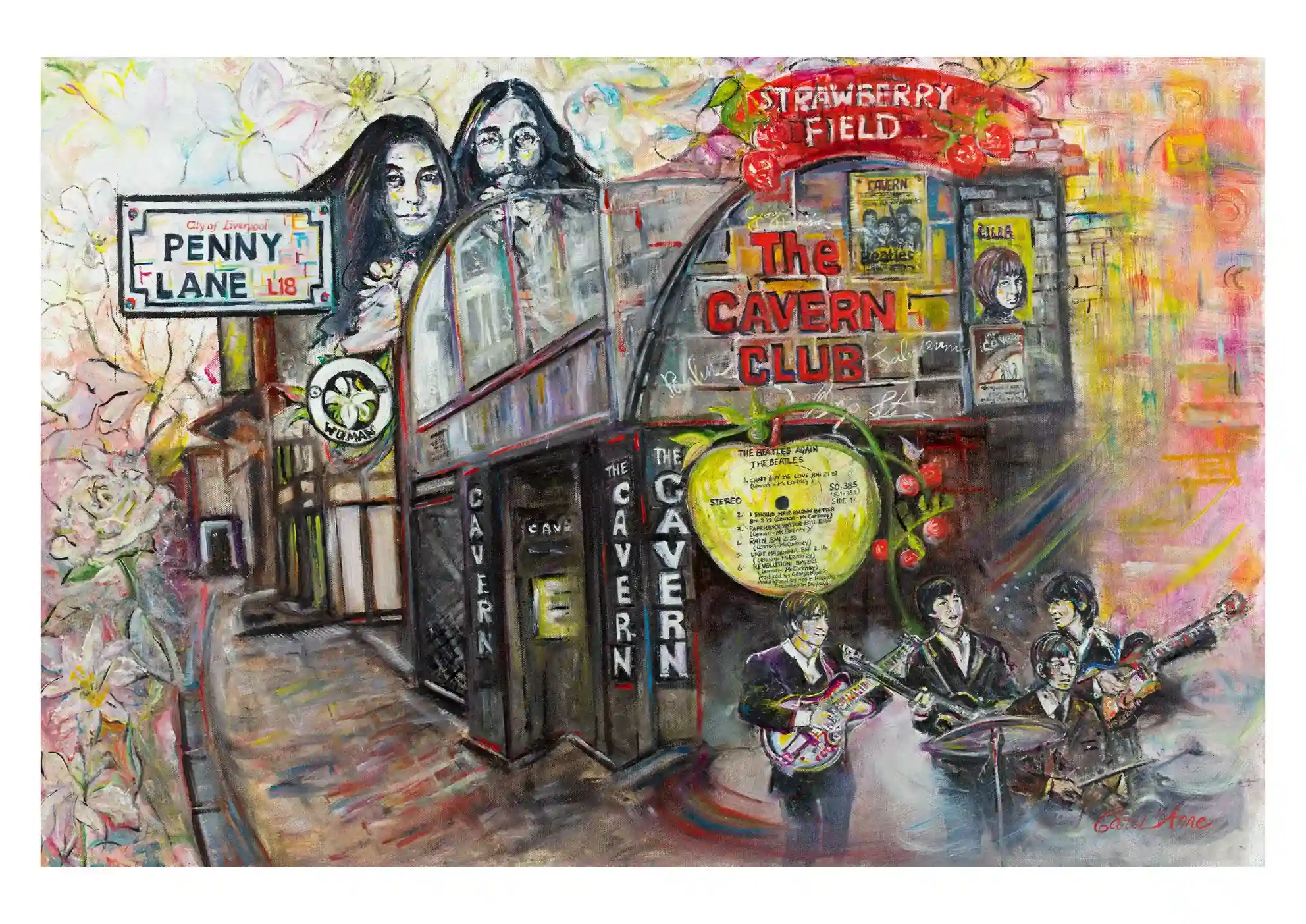 Painting inspired by The Beatles