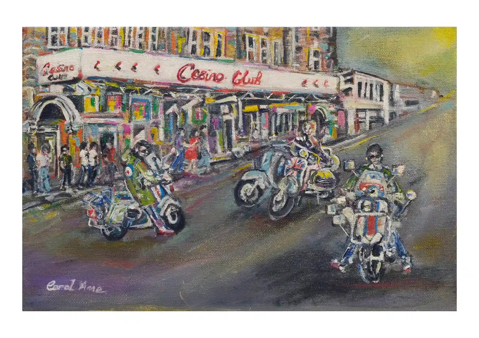 Painting with a Wigan theme